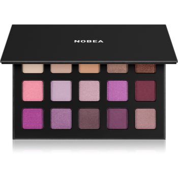 NOBEA Day-to-Day Rosy Glam Eyeshadow Palette paletă cu farduri de ochi - imagine 2